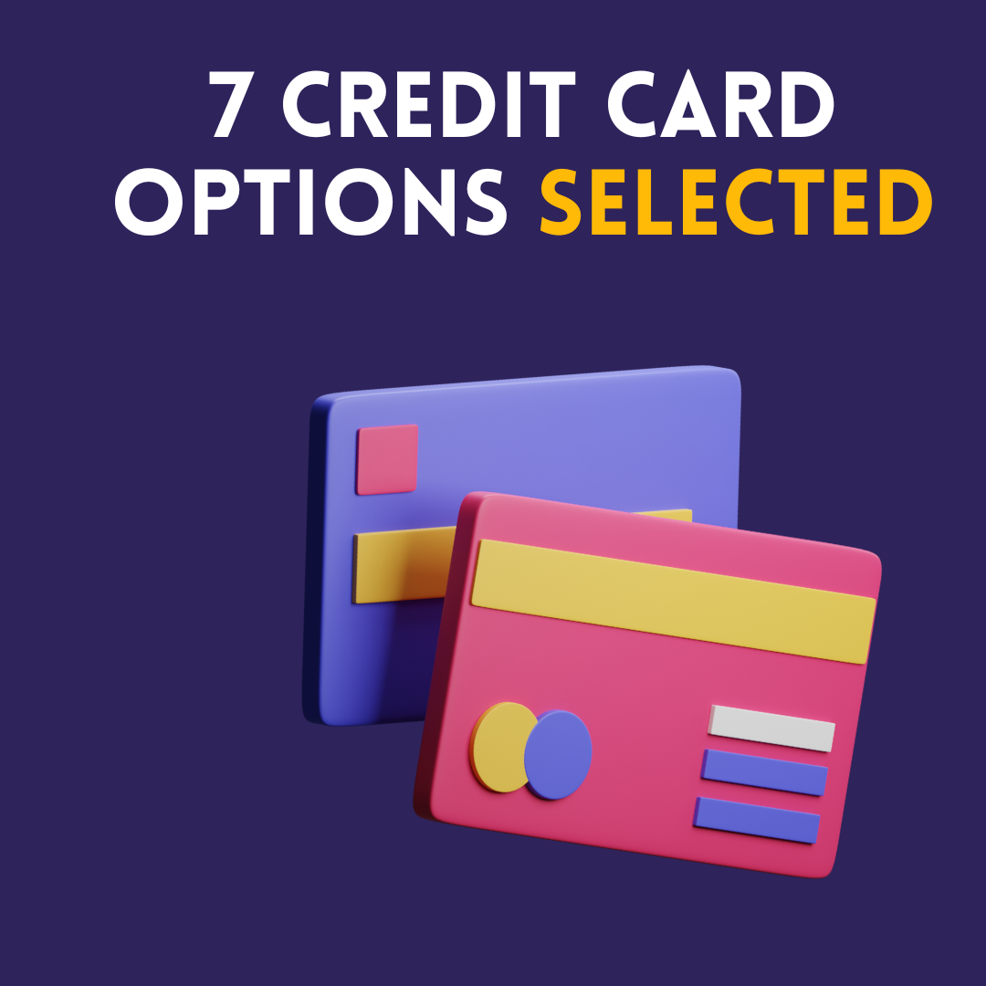 RESULTS: Check out the 7 best credit cards selected for you