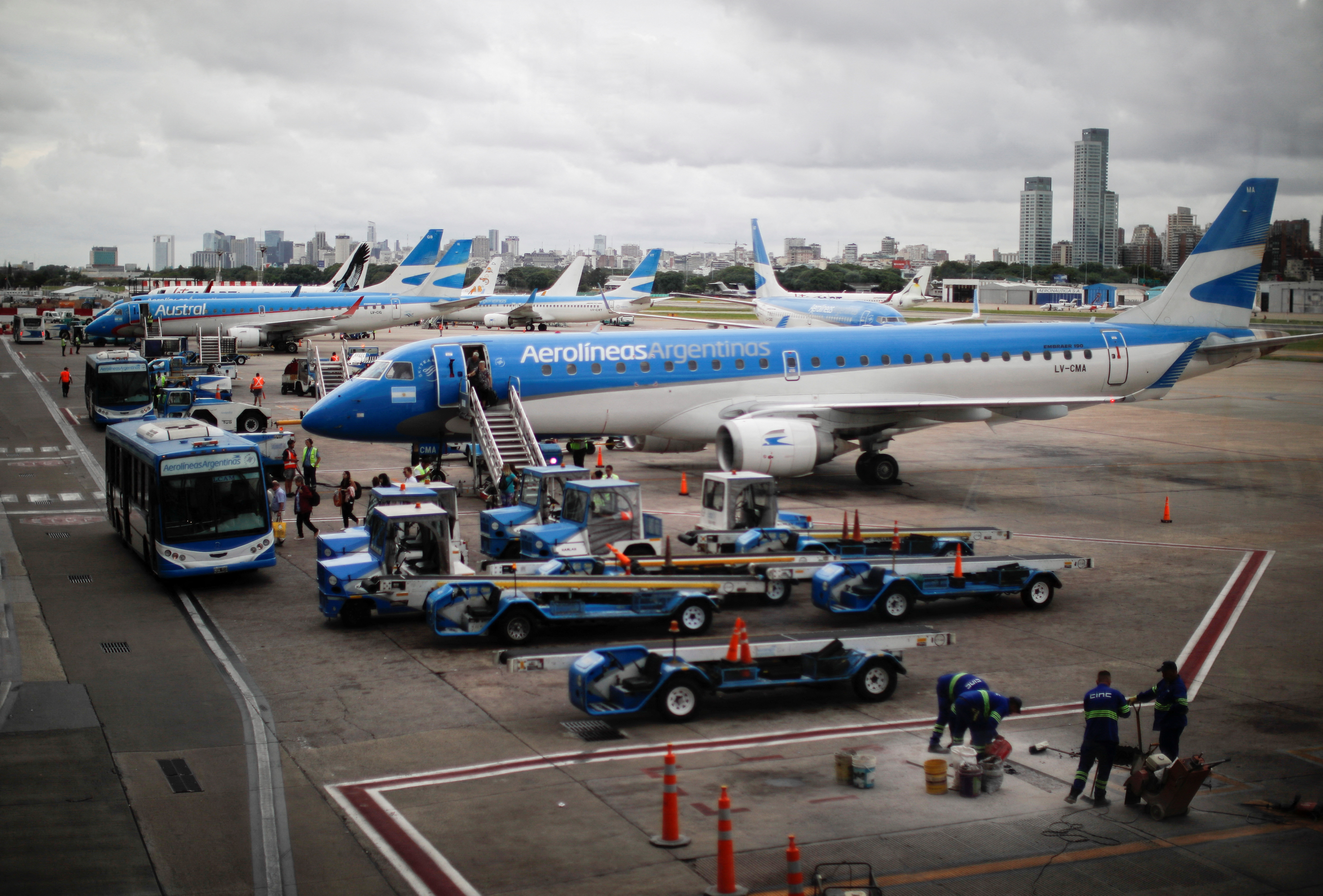 Aerolíneas Argentinas renova frota de jatos Embraer