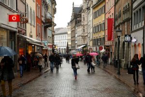 Economia alemã encolhe ligeiramente no 3° tri