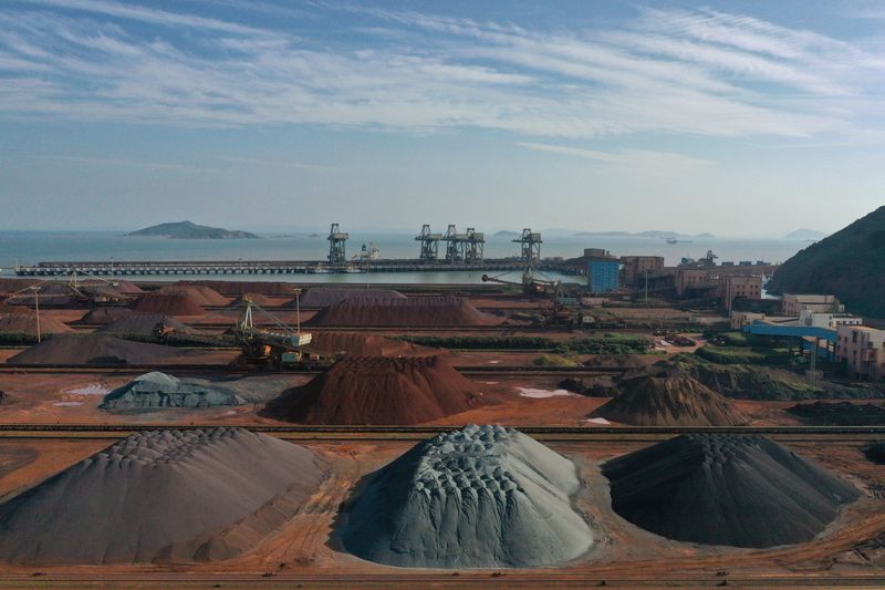 Minério de ferro atinge máxima de 7 meses na China com demanda sólida