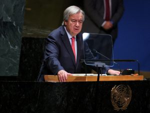 Chefe da ONU pede a Israel que “evite uma catástrofe humanitária”, diz porta-voz