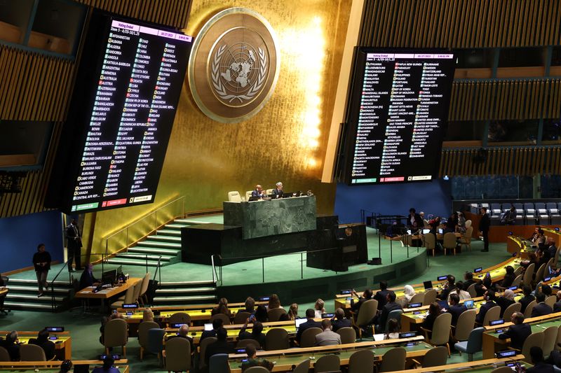 ONU aprova por ampla maioria pedido de trégua humanitária entre Israel e o Hamas