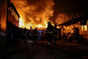Maior ataque russo de drones em semanas atinge infraestrutura da Ucrânia