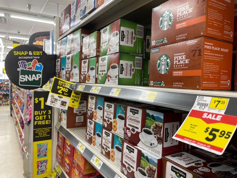 Vendas de café em supermercados nos EUA caem abaixo dos níveis pré-pandêmicos