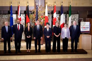 Ministros do G7 pedem pausas humanitárias em Gaza e buscam libertação de reféns