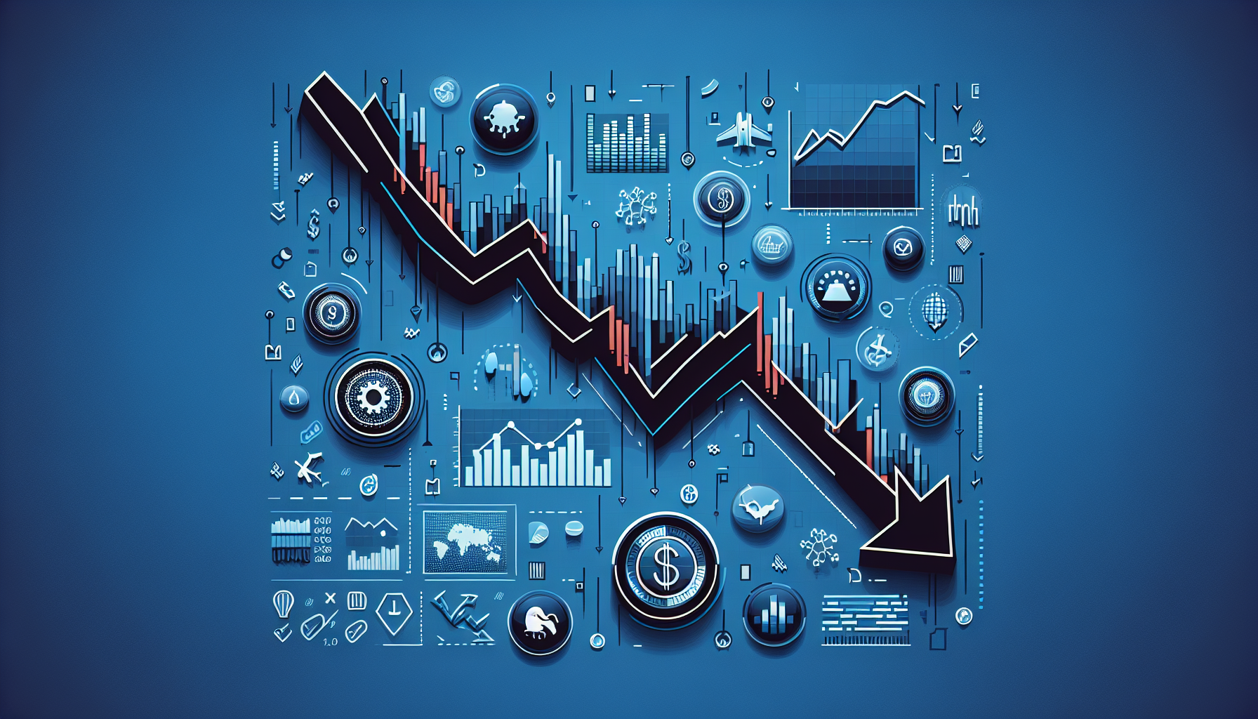 Análise do Mercado Financeiro em Tempo Real: Ibovespa em queda com preocupações fiscais; Ações da VALE3 e PETR4 registram retração