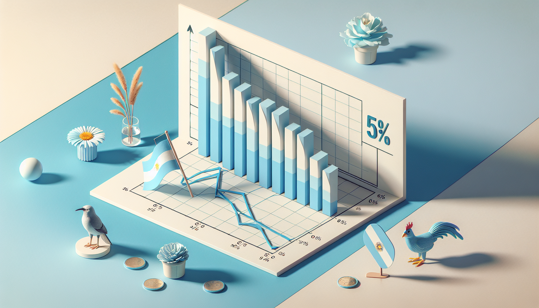 Repercussões do Efeito Milei: Economia argentina registra queda superior a 5% no início do ano