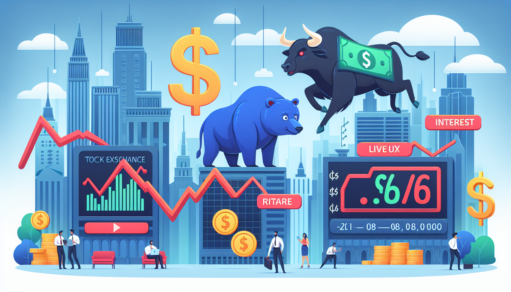 Acompanhe em tempo real: Ibovespa, Bolsa de Valores, Dólar e Taxa de Juros - Análise das Tendências e Impactos na Economia Nacional para esta Quarta-feira