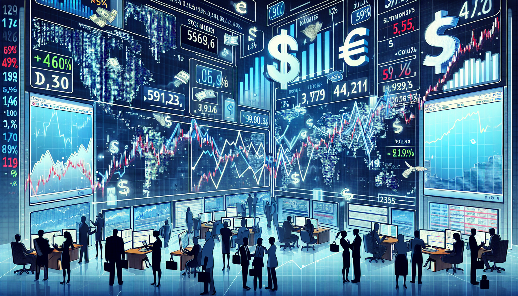 Acompanhe em Tempo Real: Veja o que impulsiona o Mercado de Ações, Câmbio e Taxas de Juros neste Dia