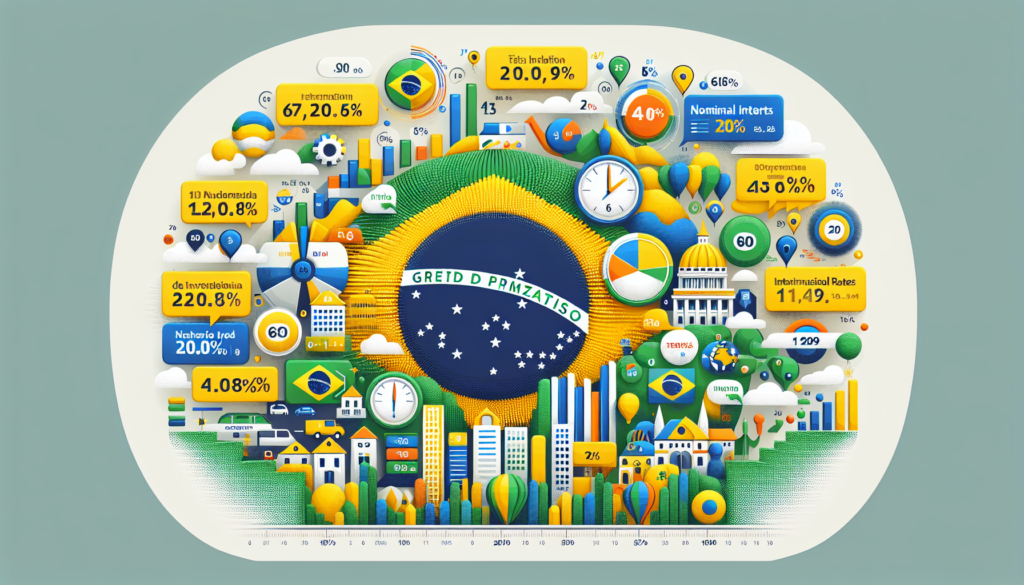 Economia Brasileira em Destaque: 6ª maior inflação e 4º maior juros nominais do G20 revelam desafios e oportunidades para o país.