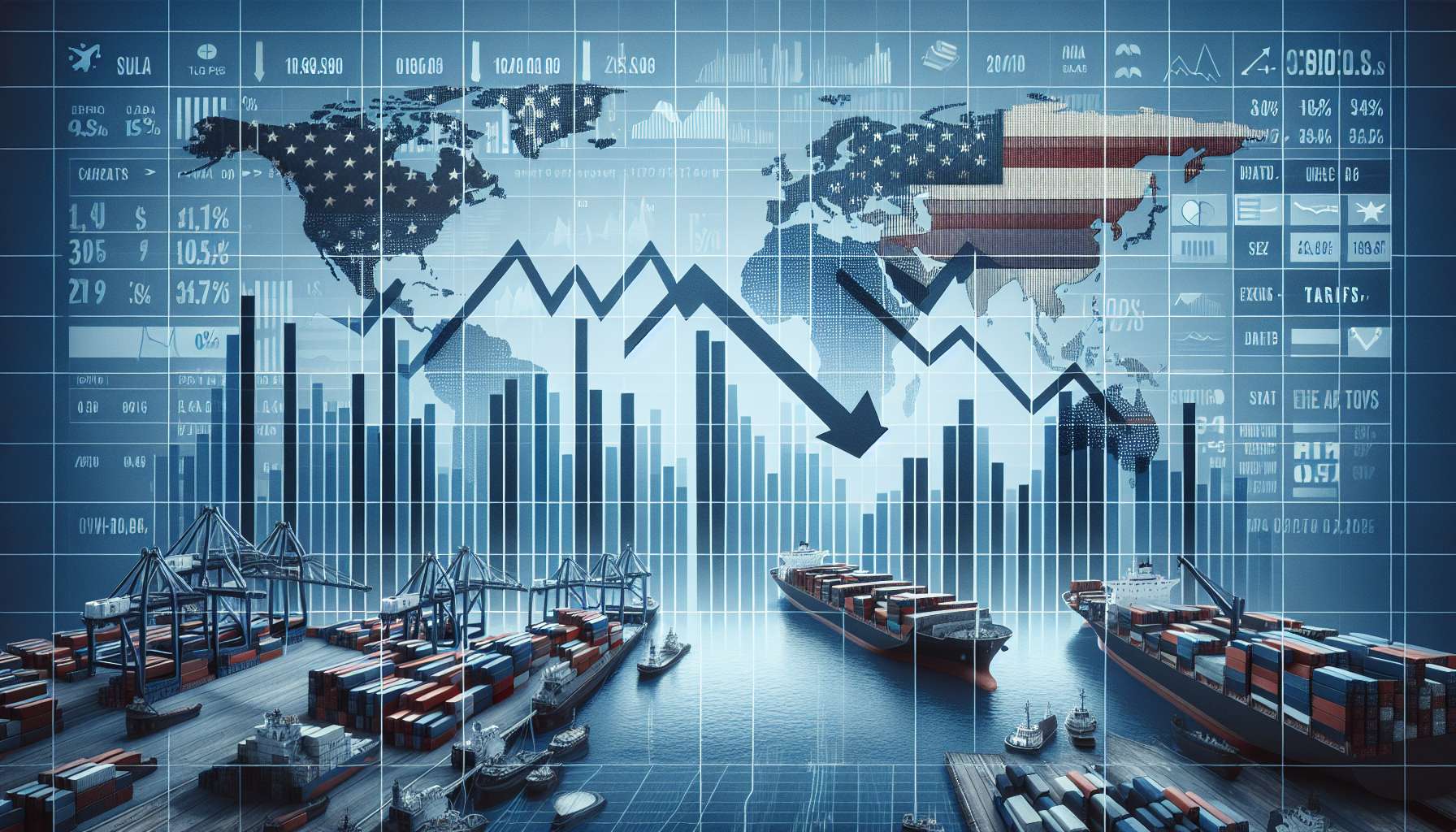 EUA enfrentam primeira retração econômica desde 2022 por incerteza tarifária