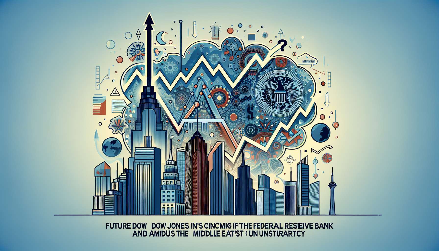 Futuro do Dow Jones em Alta: Expectativas sobre Decisões do Fed e Tensões no Oriente Médio Influenciam os Mercados Financeiros