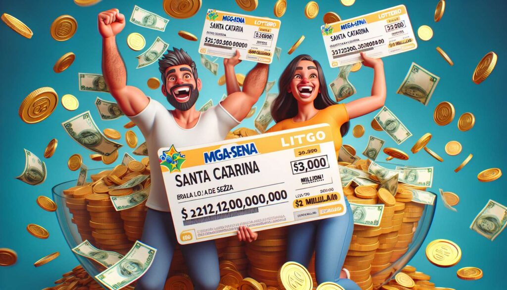 Catarinenses ganham na Mega-Sena e dividem prêmio de R$ 32 milhões