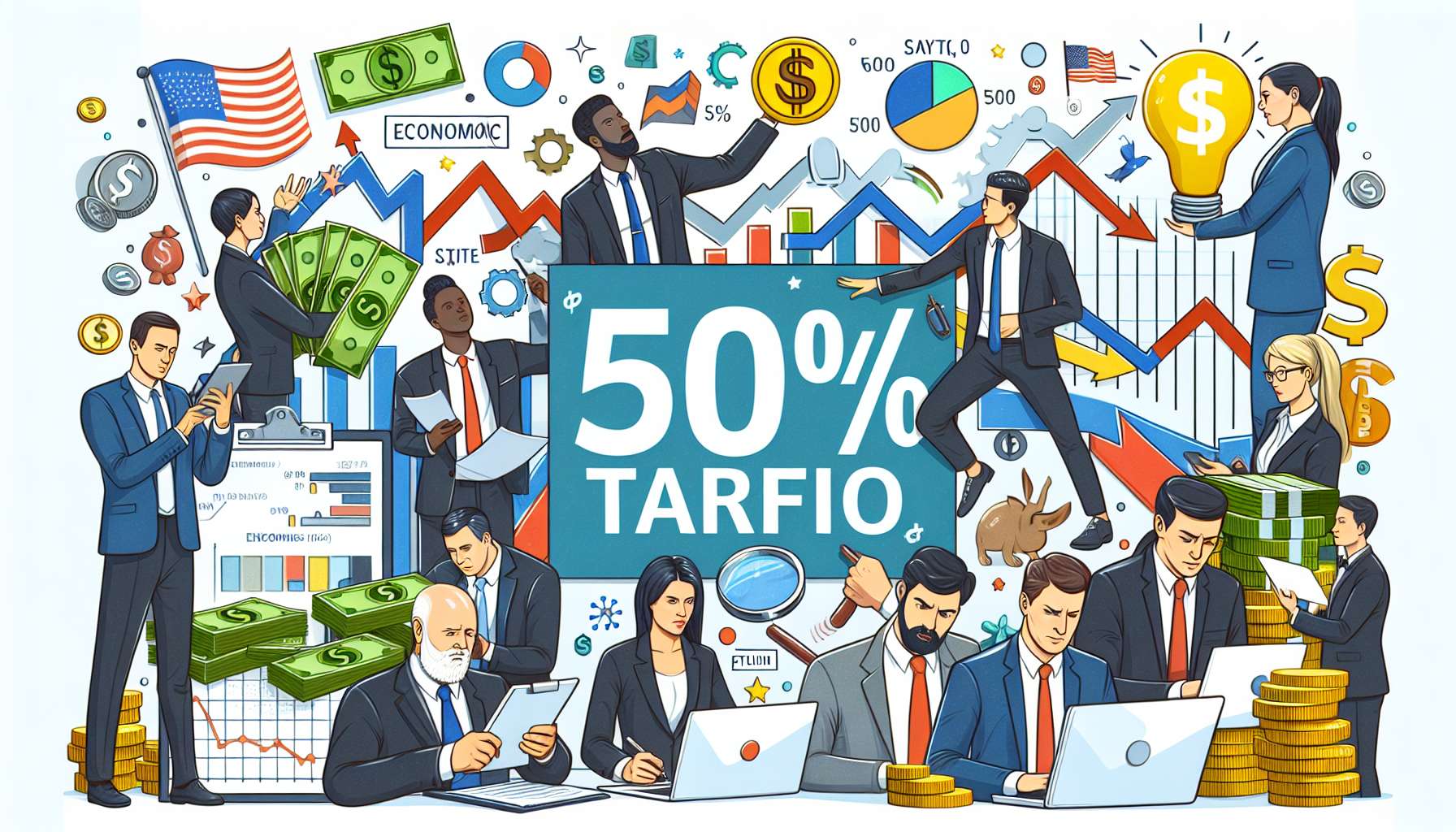 Impacto da Tarifa de 50% de Trump na Economia Brasileira: Análise de Economistas