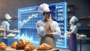 Alta no preço da manteiga impacta produção de croissants globalmente