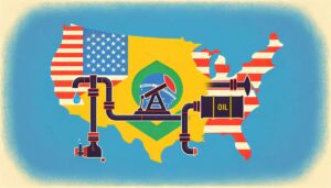 Exportação de petróleo do Brasil para os EUA representa menos de 3% do total