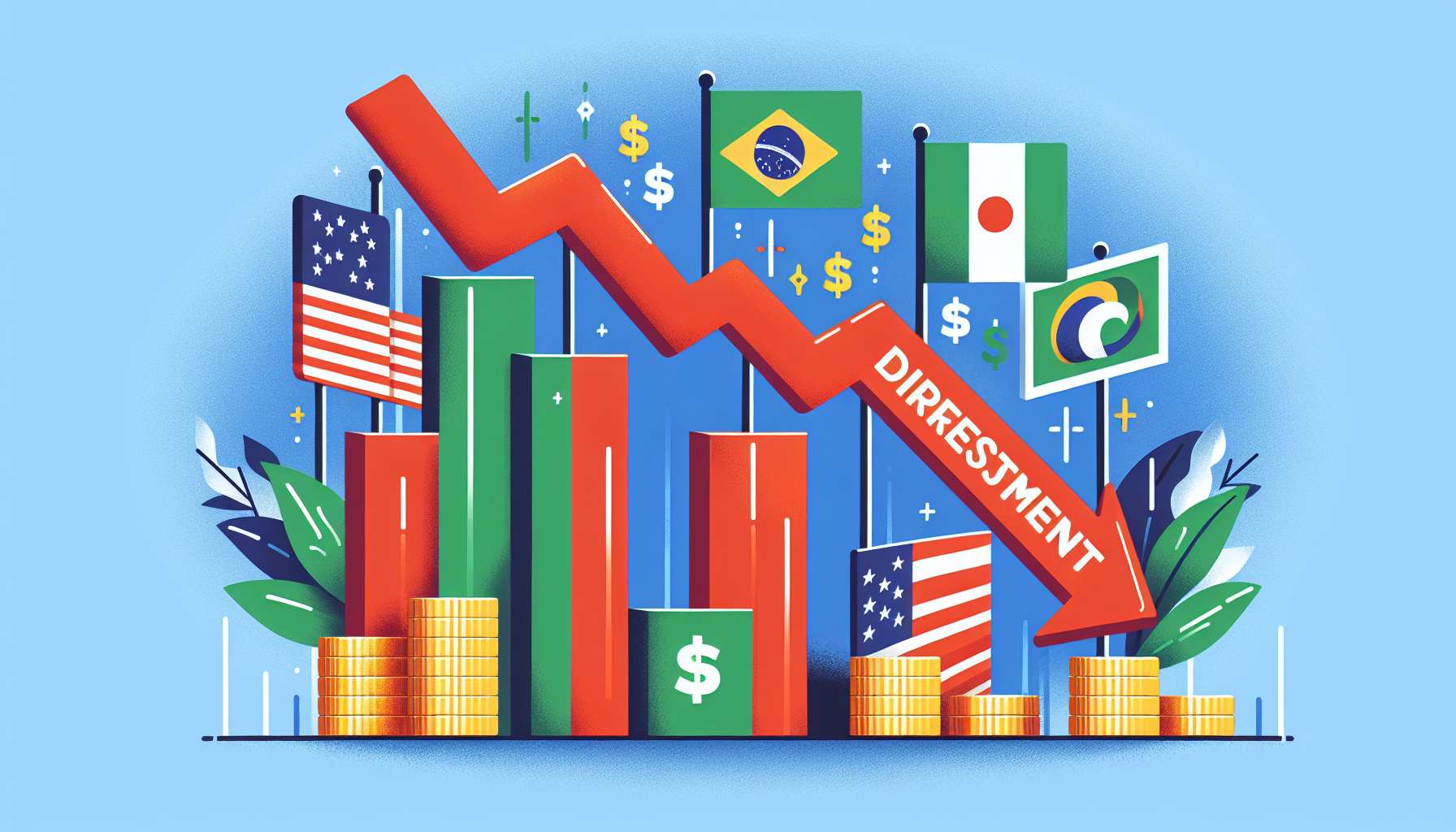 Investimento Direto dos EUA no Brasil Sofrerá Redução